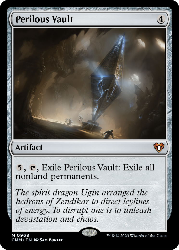Perilous Vault (CMM-968) - Commander Masters