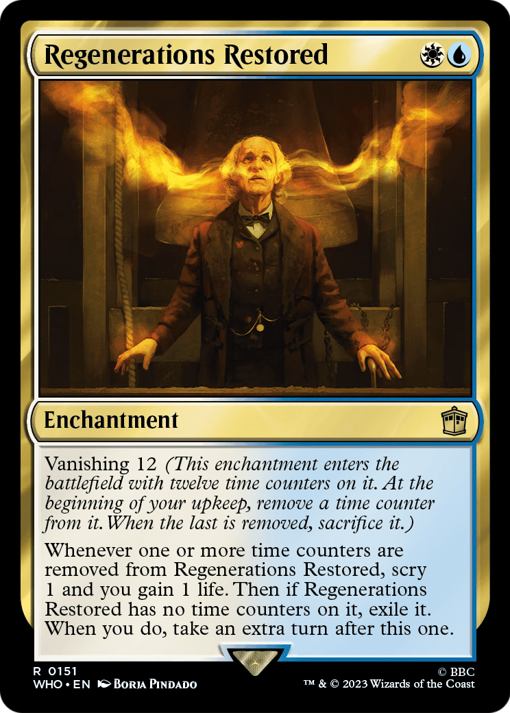 Regenerations Restored (WHO-151) - Doctor Who