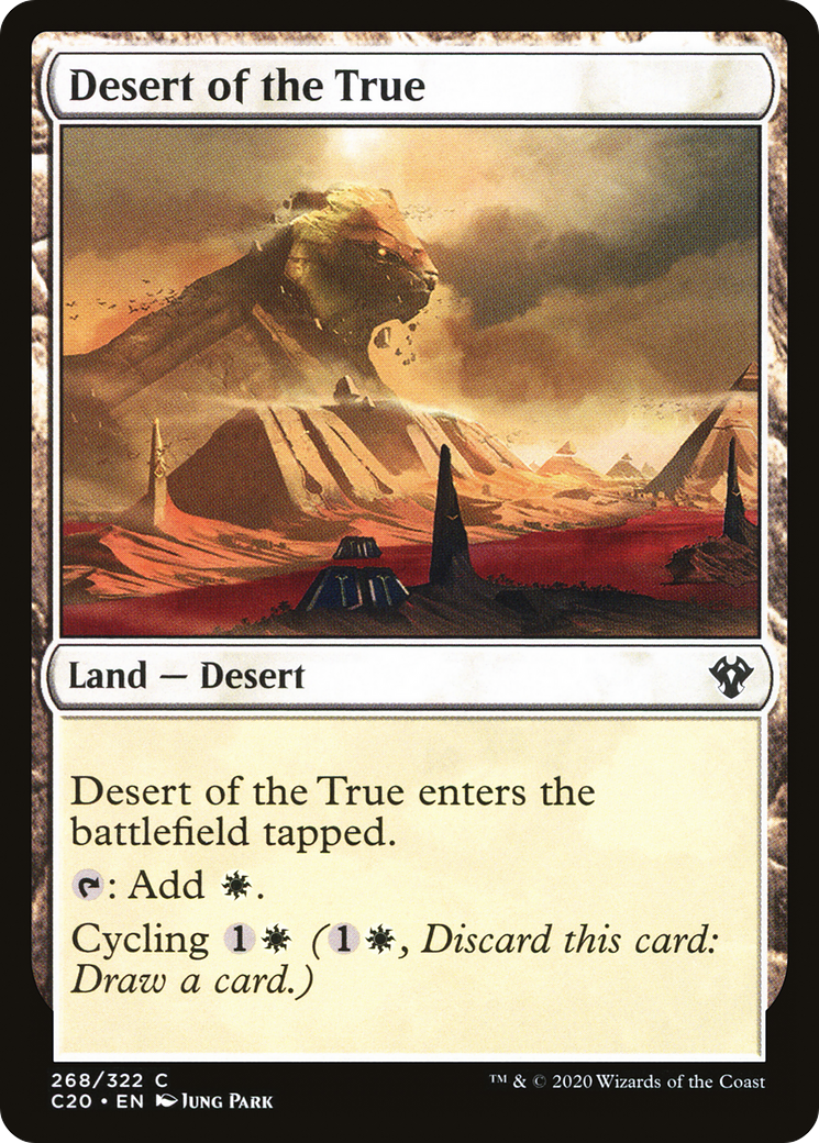 Desert of the True (C20-268) - Commander 2020