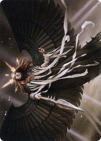 Angel of Suffering // Angel of Suffering (ASNC-016) - New Capenna Art Series (Borderless) Foil