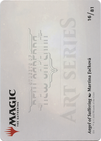 Angel of Suffering // Angel of Suffering (ASNC-016) - New Capenna Art Series (Borderless)