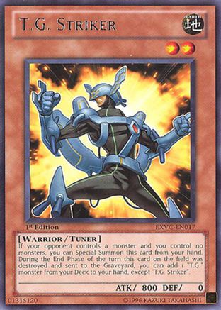 T.G. Striker (EXVC-EN017) - Extreme Victory 1st Edition