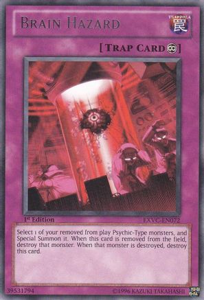 Brain Hazard (EXVC-EN072) - Extreme Victory 1st Edition