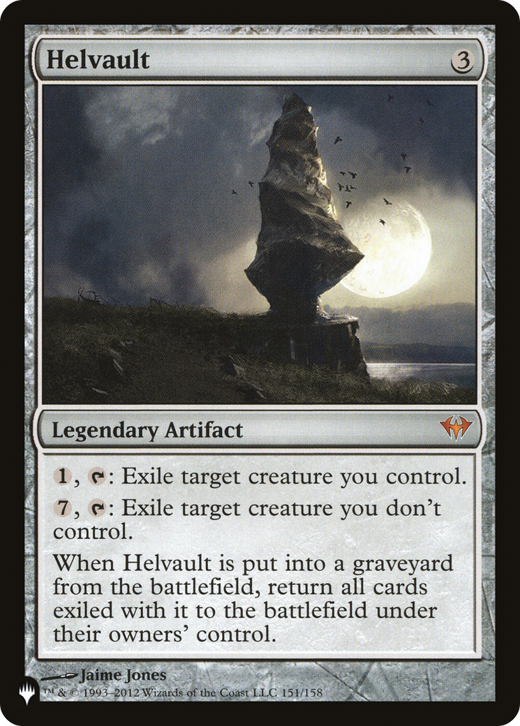 Helvault (LIST-151/158) - The List