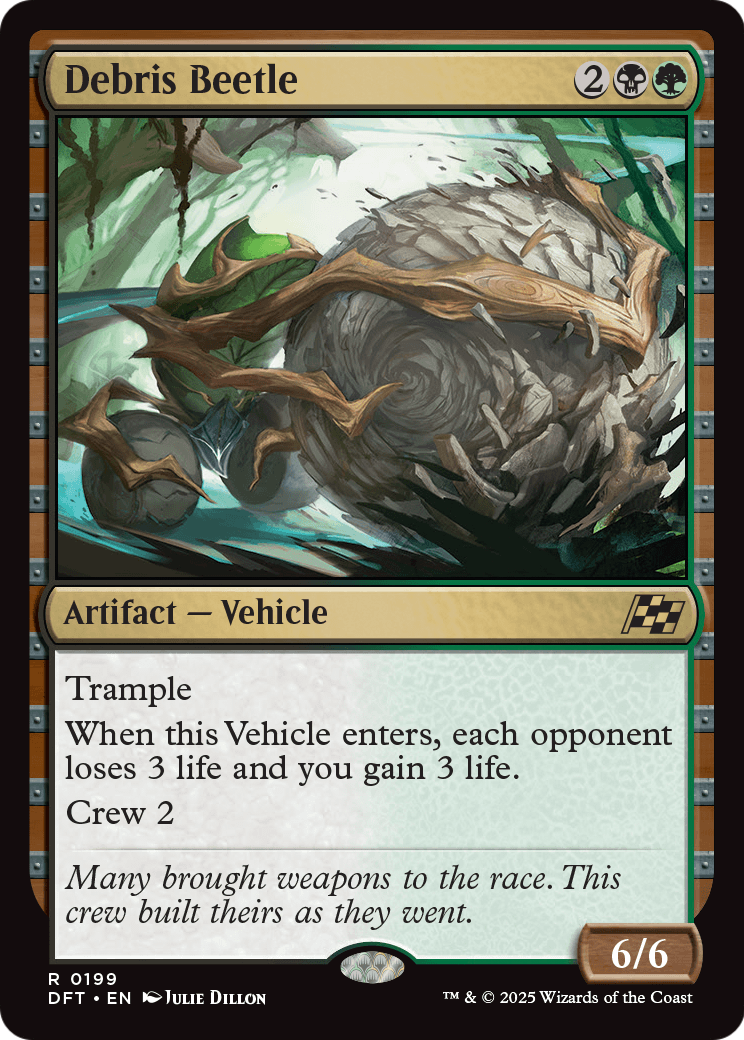 Debris Beetle (DFT-199) - Aetherdrift Foil