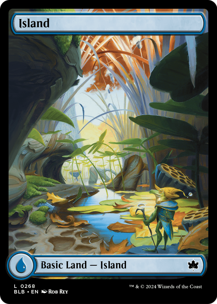 Island (0268) (BLB-268) - Bloomburrow Foil