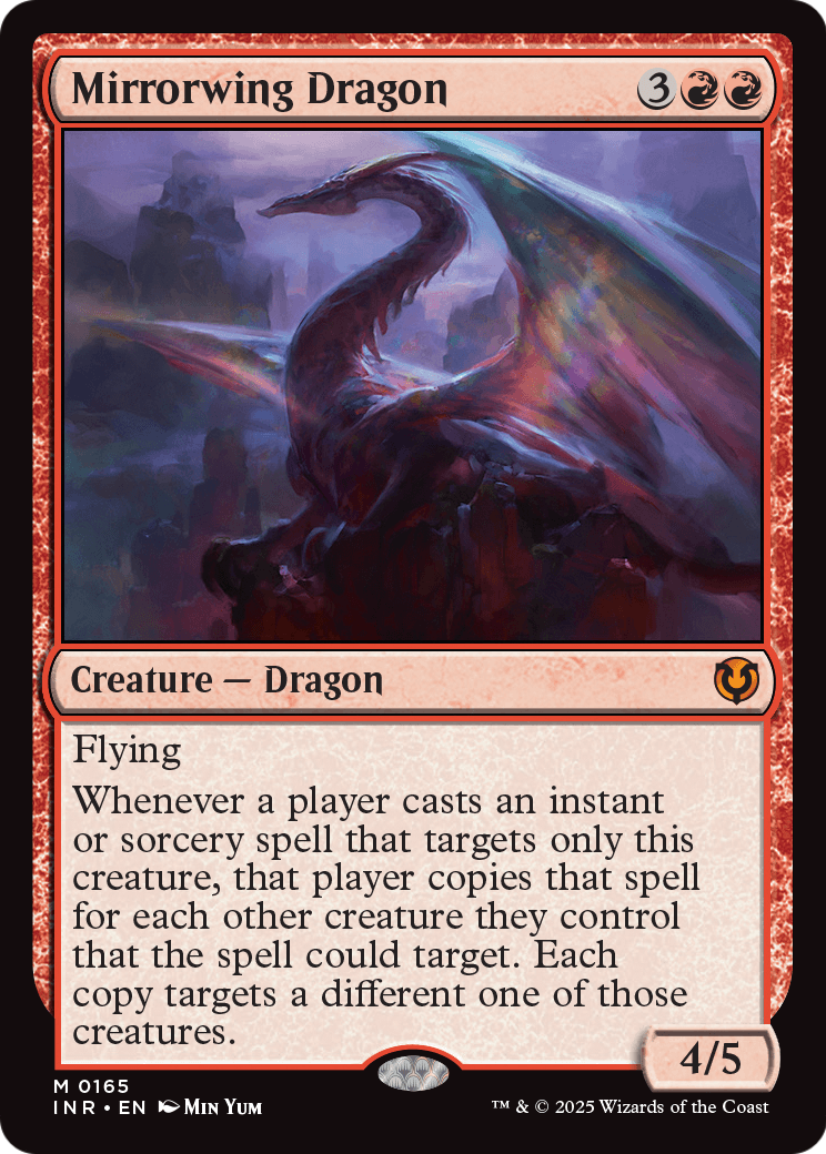 Mirrorwing Dragon (INR-165) - Innistrad Remastered