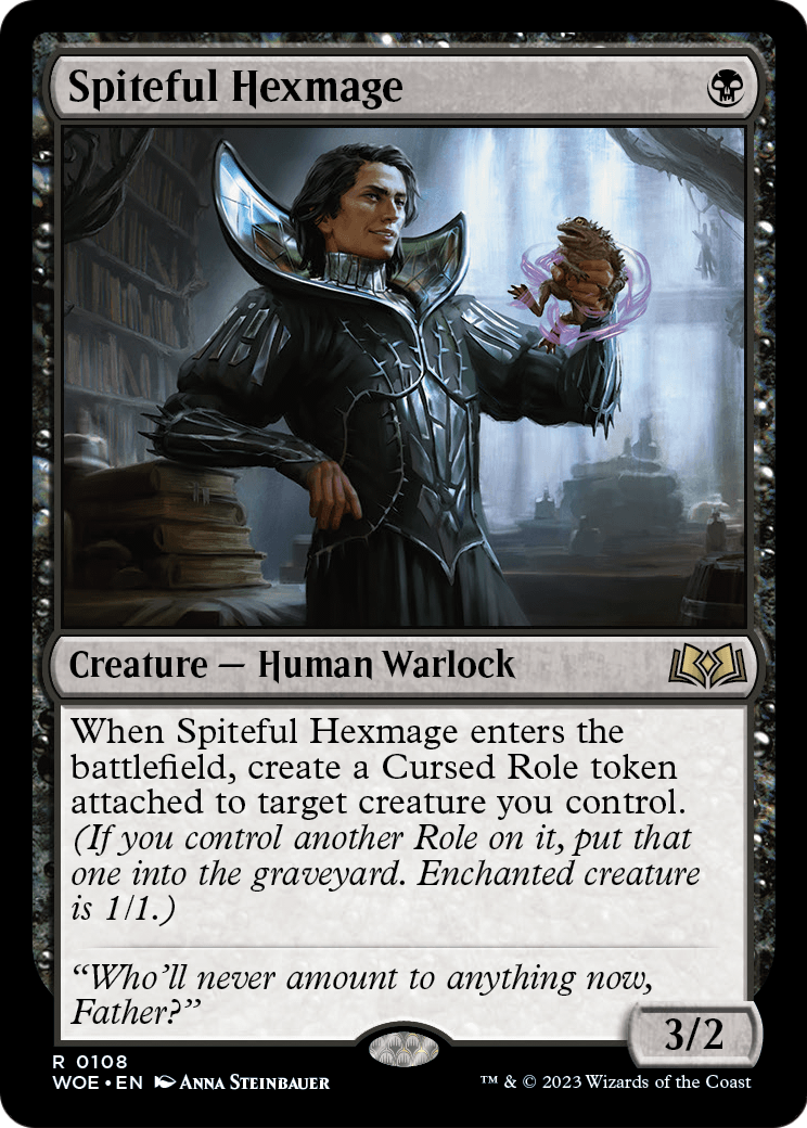 Spiteful Hexmage (WOE-108) - Wilds of Eldraine
