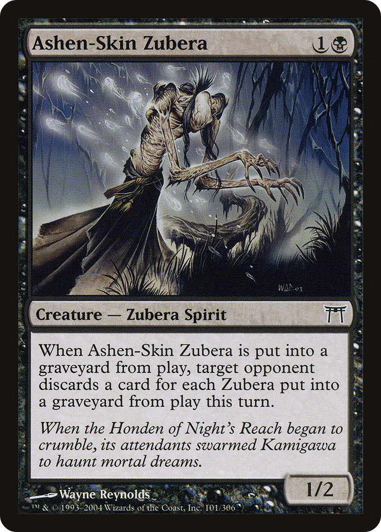 Ashen-Skin Zubera (CHK-101) - Champions of Kamigawa Foil