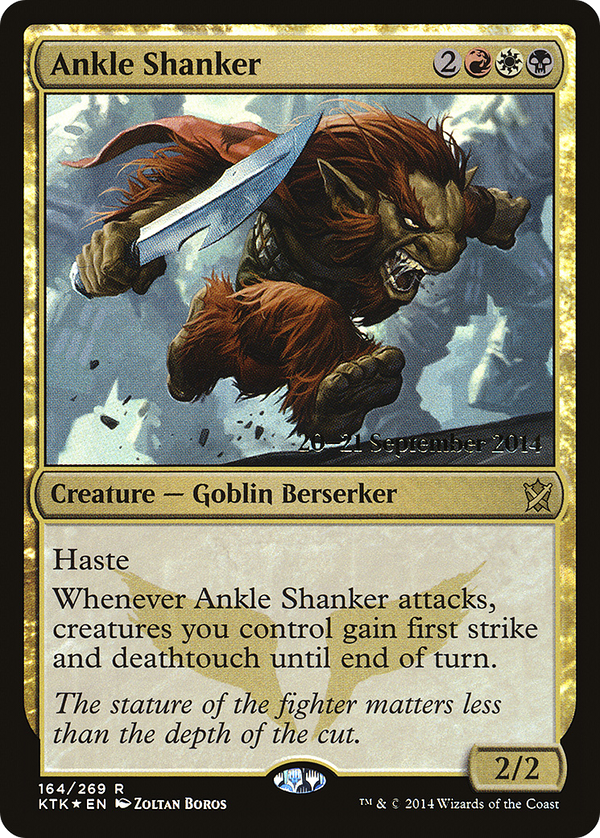 Ankle Shanker (PRE-164) - Khans of Tarkir Promos Foil