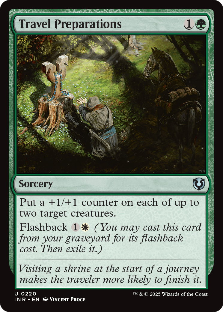 Travel Preparations (INR-220) - Innistrad Remastered Foil
