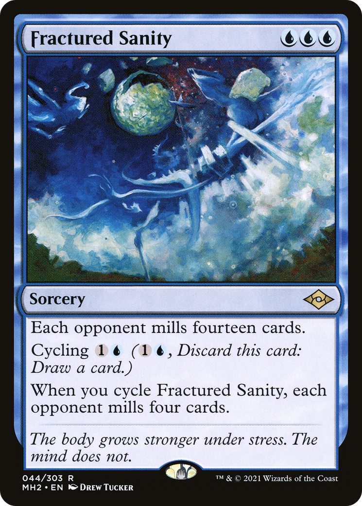 Fractured Sanity (MH2-044) - Modern Horizons 2 Foil