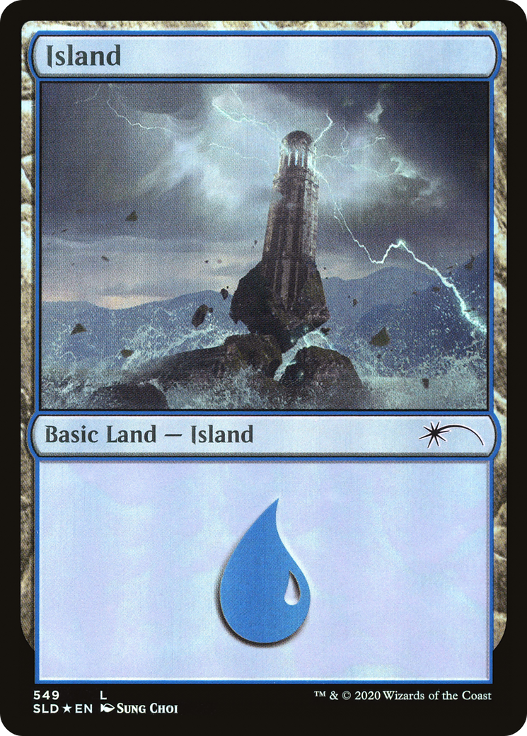 Island (549) (SLD-549) - Secret Lair Drop Foil