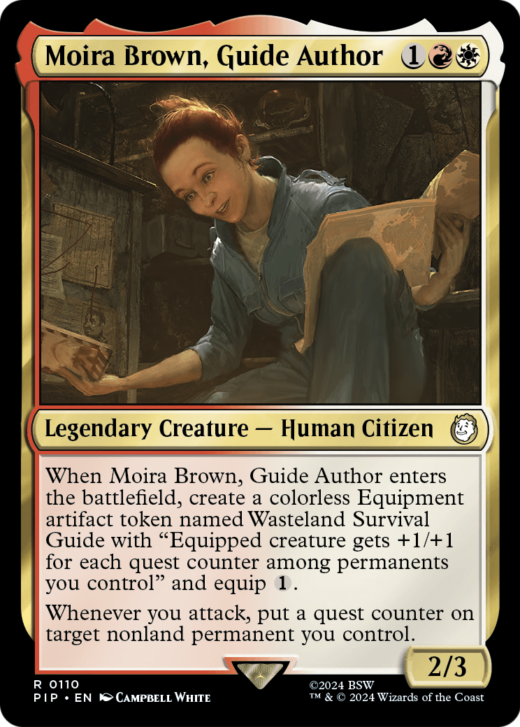 Moira Brown, Guide Author (PIP-110) - Fallout