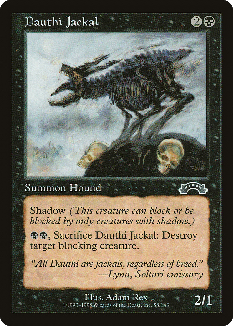 Dauthi Jackal (EXO-058) - Exodus