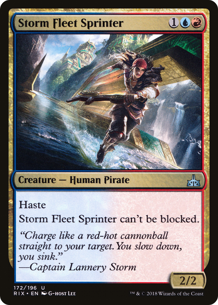 Storm Fleet Sprinter (RIX-172) - Rivals of Ixalan
