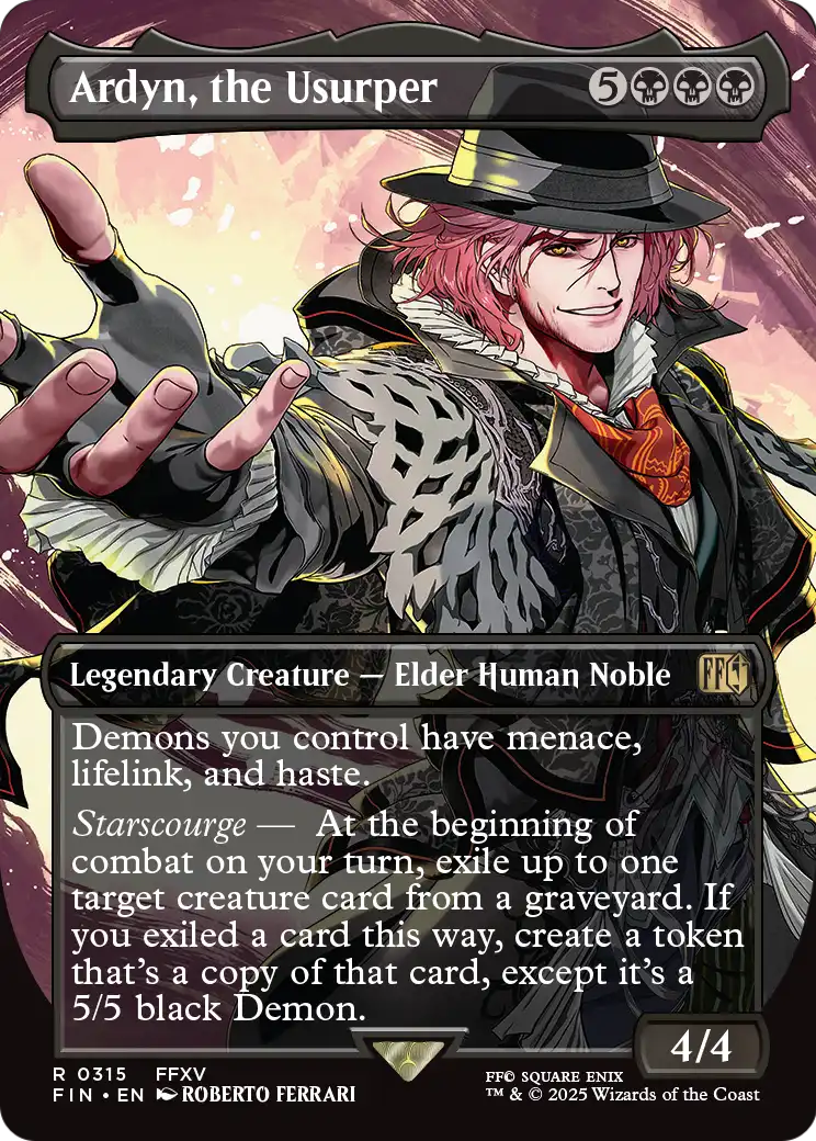 Ardyn, the Usurper (0315) (Borderless) (FIN-315) - FINAL FANTASY