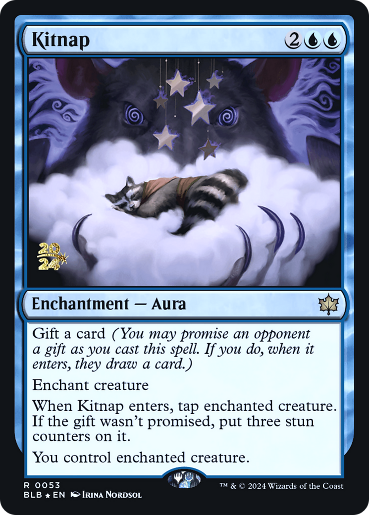 Kitnap (PRE-053) - Bloomburrow Promos Foil