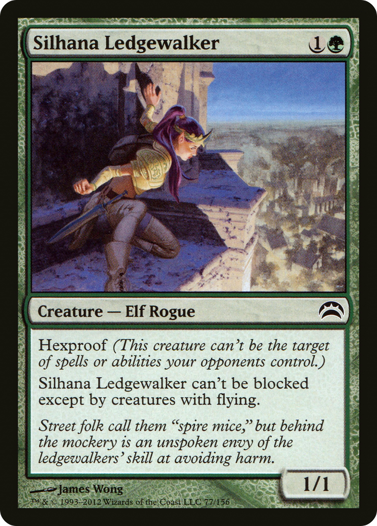 Silhana Ledgewalker (PC2-077) - Planechase 2012 Foil