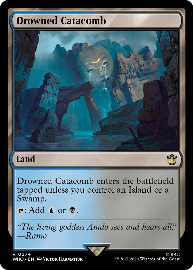 Drowned Catacomb (WHO-274) - Doctor Who Foil