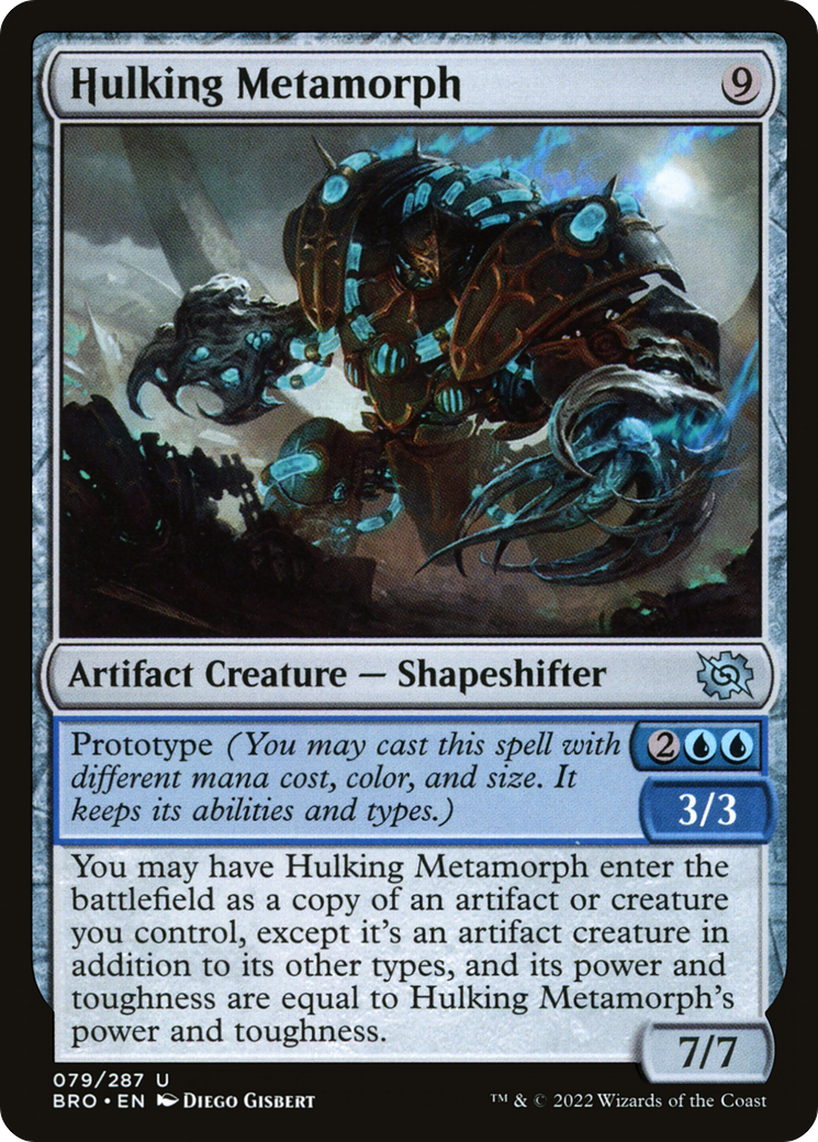 Hulking Metamorph (BRO-079) - The Brothers' War Foil