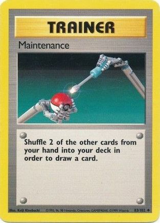 Maintenance 083 Base Set - Uncommon