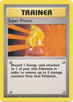 Super Potion 090 Base Set - Uncommon