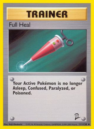 Full Heal 111 Base Set 2 - Uncommon