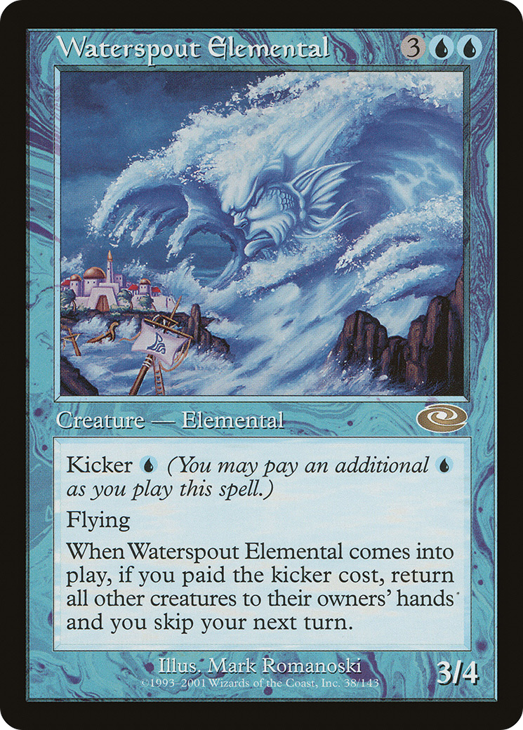 Waterspout Elemental (PLS-038) - Planeshift Foil