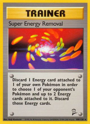 Super Energy Removal 108 Base Set 2 - Rare