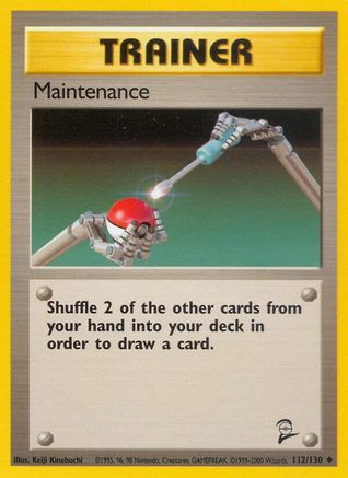 Maintenance 112 Base Set 2 - Uncommon