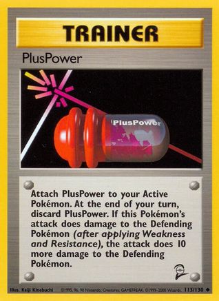 PlusPower 113 Base Set 2 - Uncommon