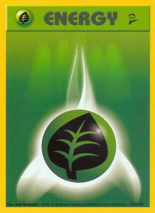 Grass Energy 127 Base Set 2 - Common