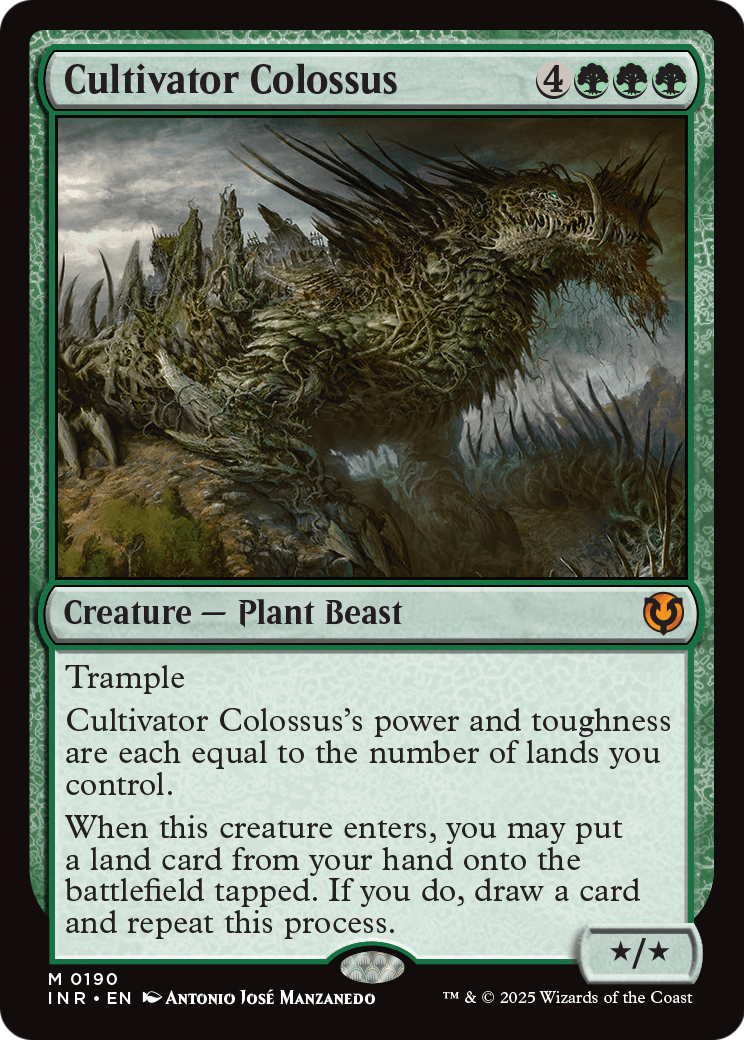 Cultivator Colossus (INR-190) - Innistrad Remastered Foil