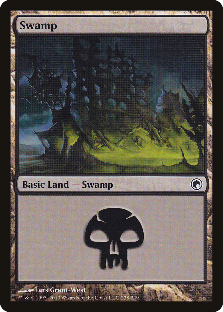 Swamp (238) (SOM-238) - Scars of Mirrodin