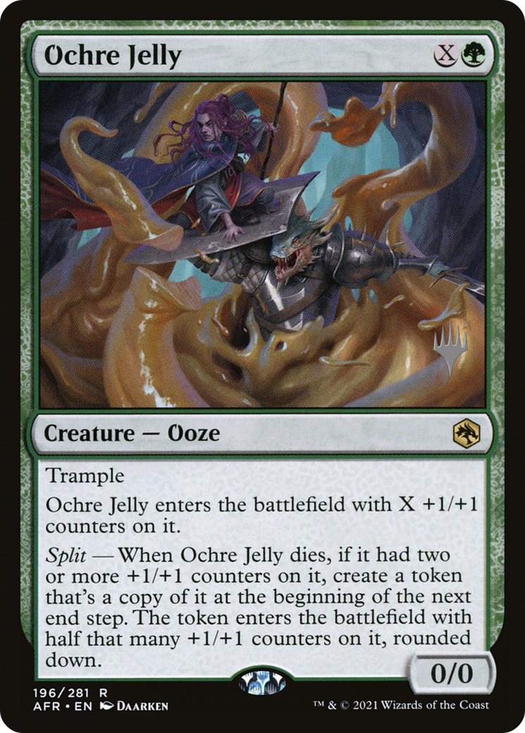 Ochre Jelly (PPAFR-196) - Adventures in the Forgotten Realms Promos