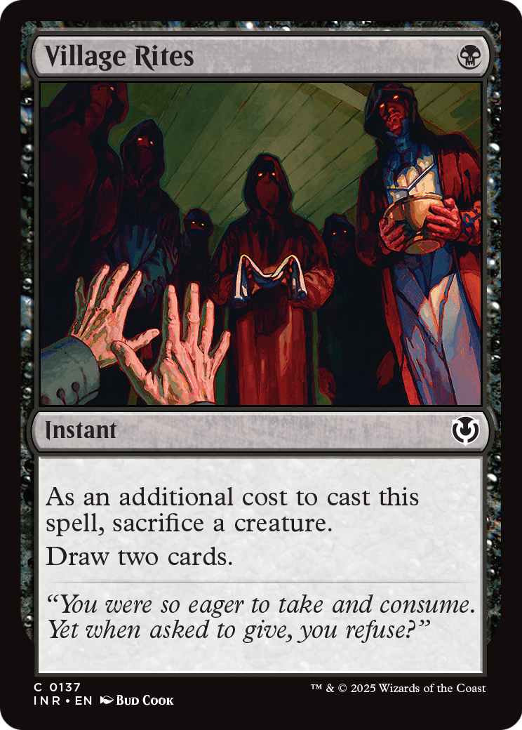 Village Rites (INR-137) - Innistrad Remastered Foil
