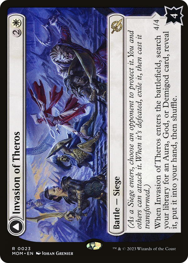 Invasion of Theros (MOM-023) - March of the Machine: (enchantment)