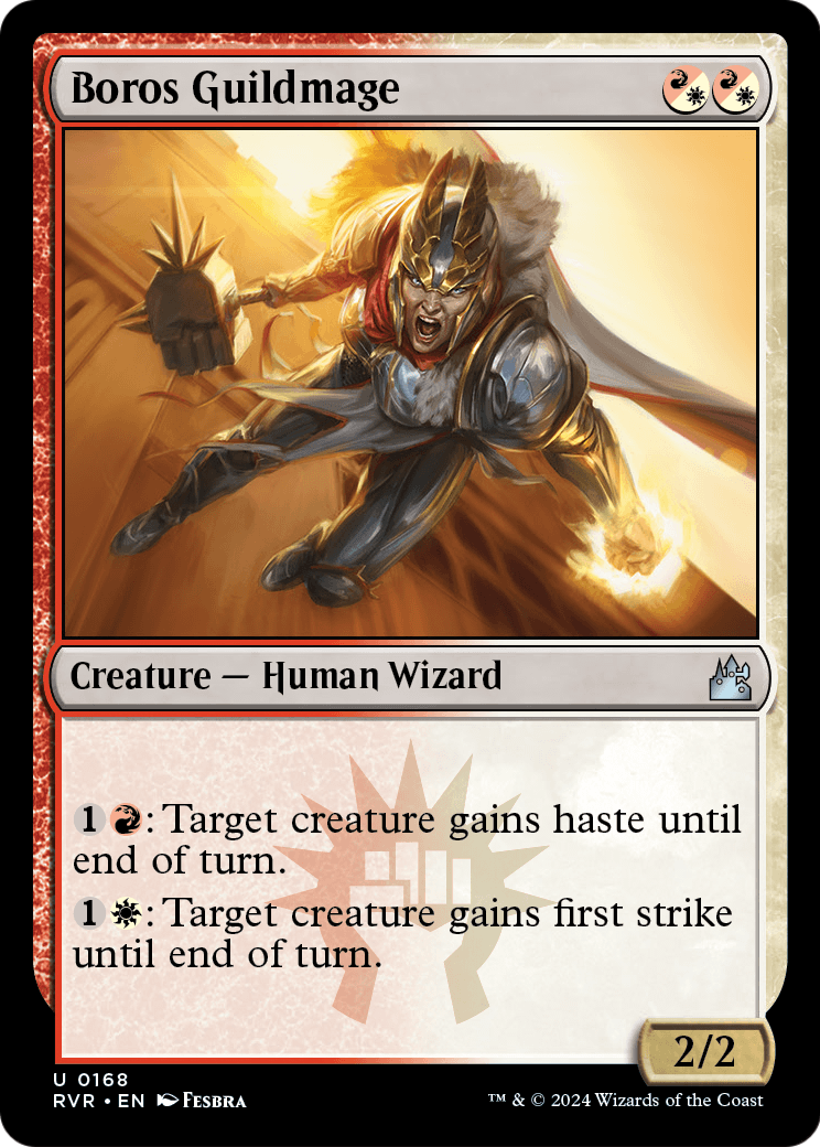Boros Guildmage (RVR-168) - Ravnica Remastered Foil