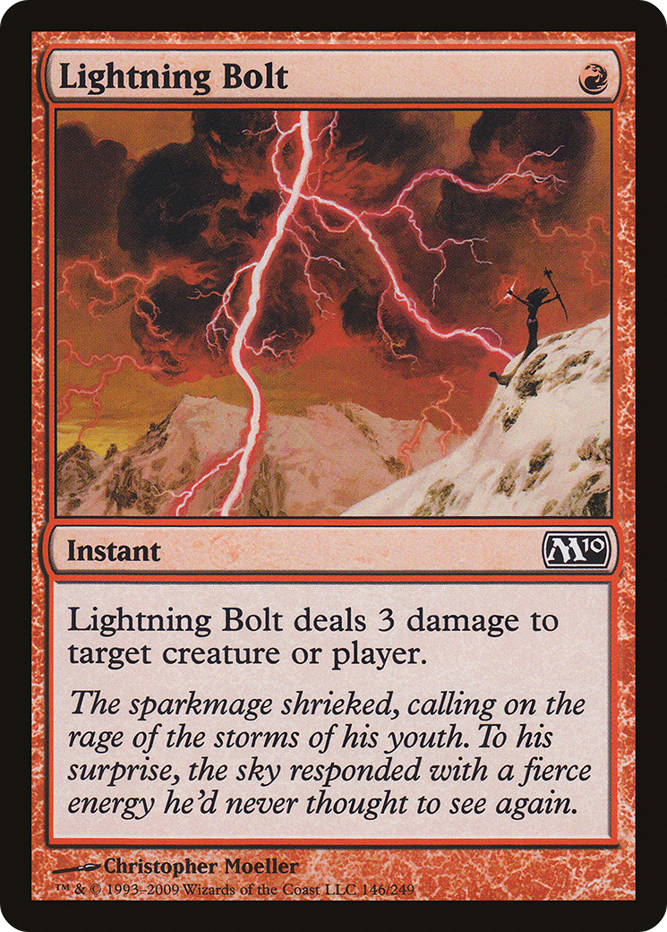 Lightning Bolt (M10-146) - Magic 2010