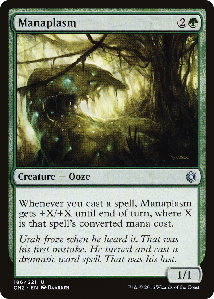 Manaplasm (CN2-186) - Conspiracy: Take the Crown Foil