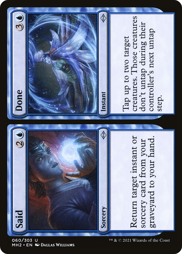 Said // Done (MH2-060) - Modern Horizons 2