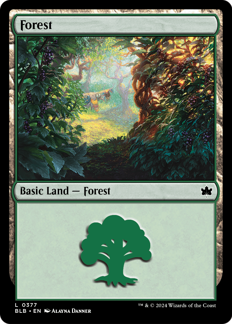 Forest (0377) (BLB-377) - Bloomburrow