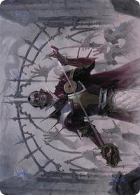 Cemetery Gatekeeper // Cemetery Gatekeeper (AVOW-039) - Crimson Vow Art Series (Borderless) Foil