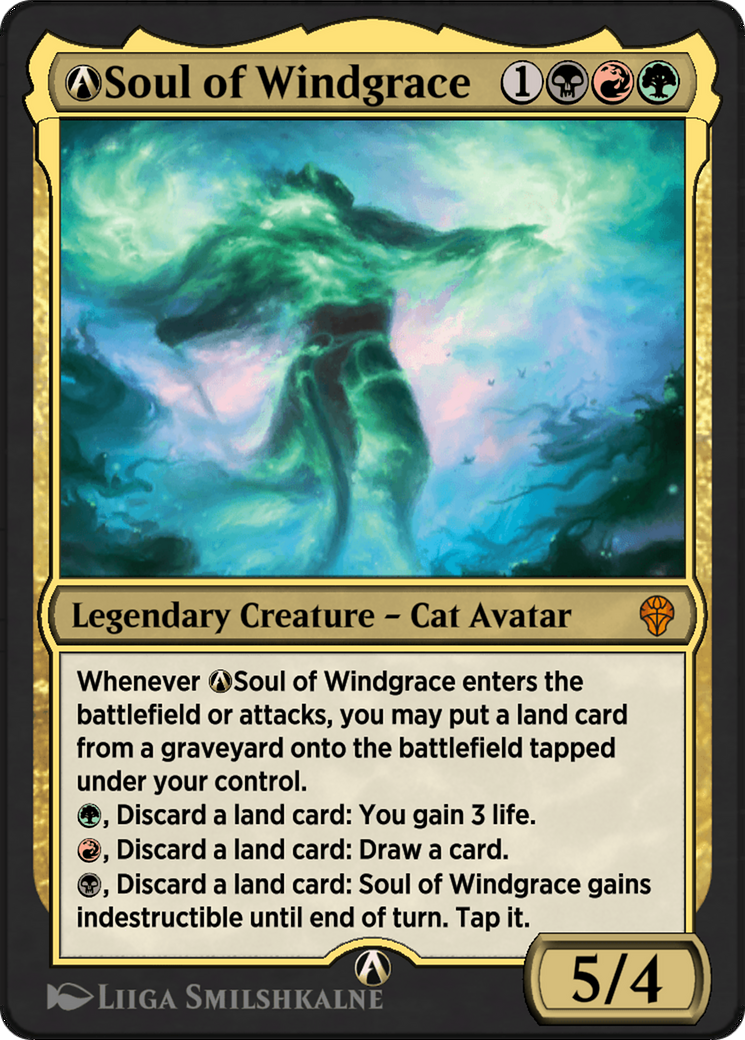 A-Soul of Windgrace (DMU-A-220) - Dominaria United