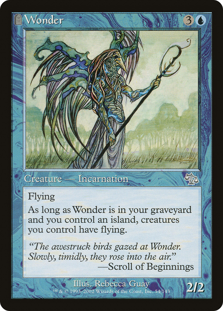 Wonder (JUD-054) - Judgment: (tombstone) Foil