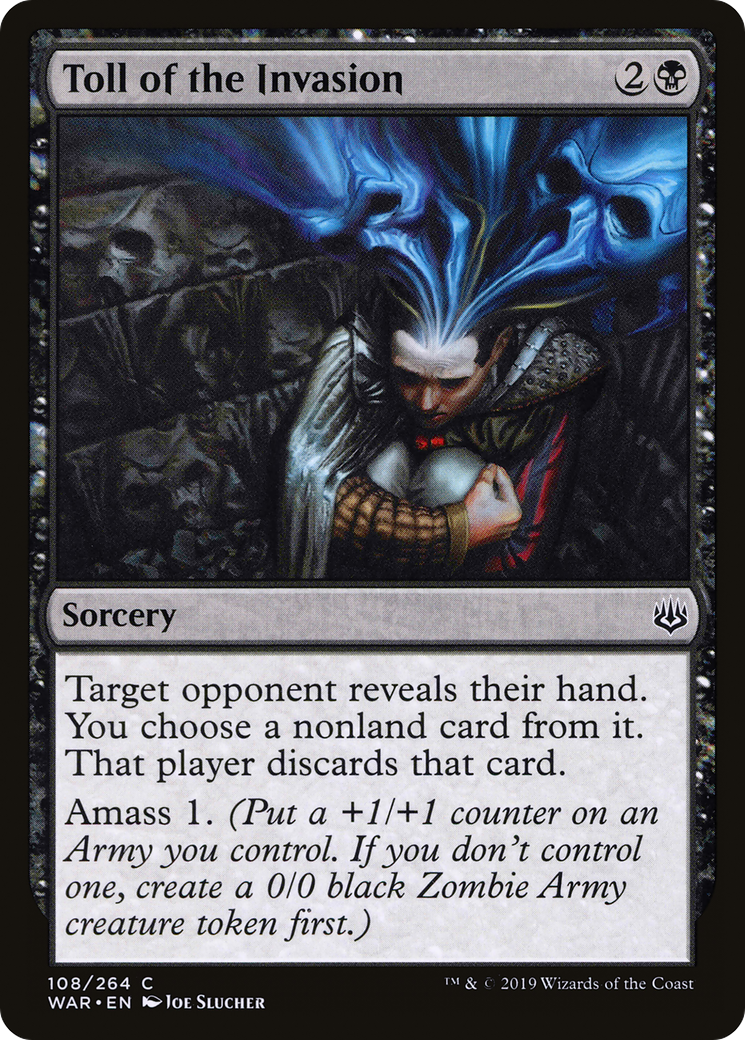 Toll of the Invasion (WAR-108) - War of the Spark Foil