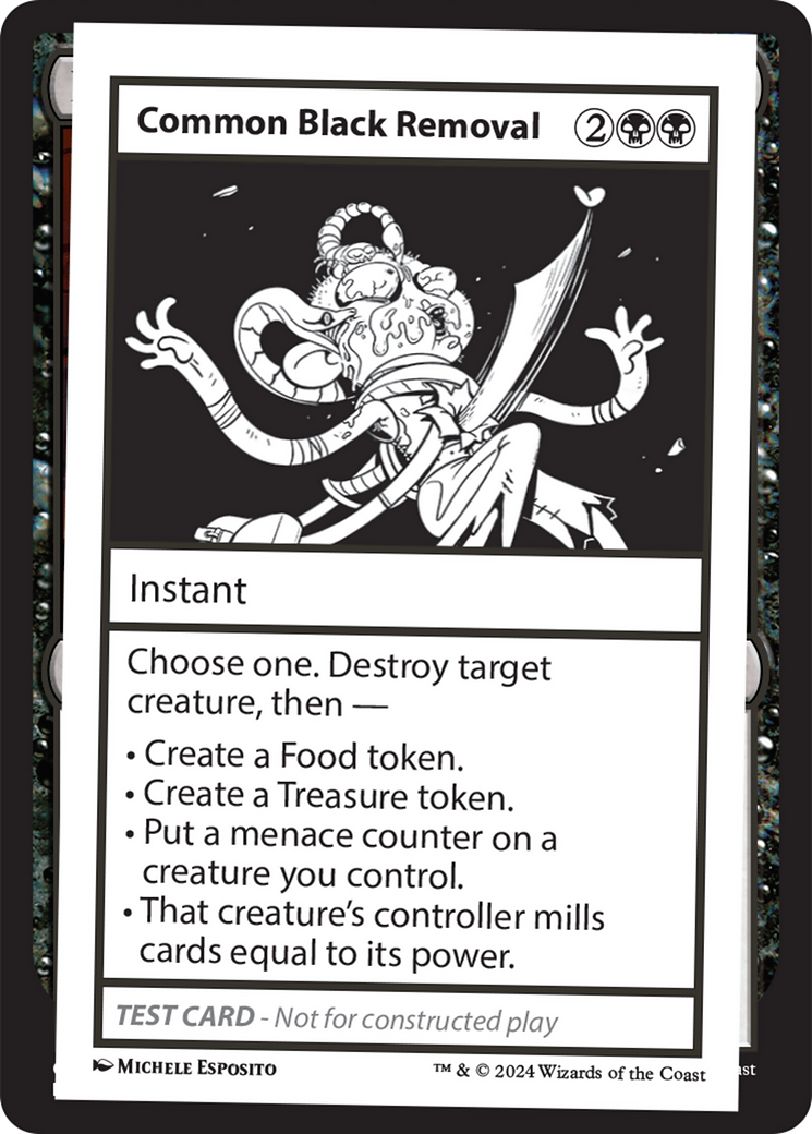 Common Black Removal (MB2PC-) - Mystery Booster 2