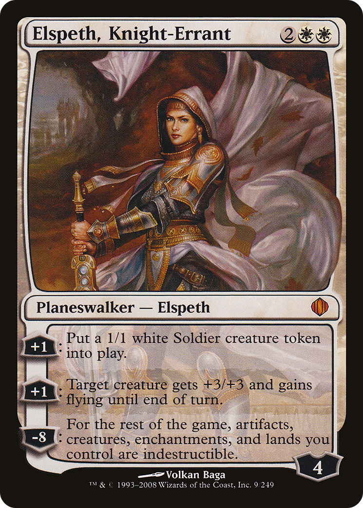 Elspeth, Knight-Errant (ALA-009) - Shards of Alara Foil
