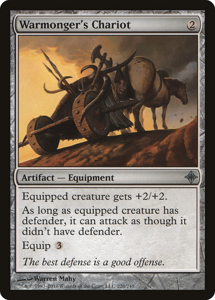 Warmonger's Chariot (ROE-226) - Rise of the Eldrazi Foil